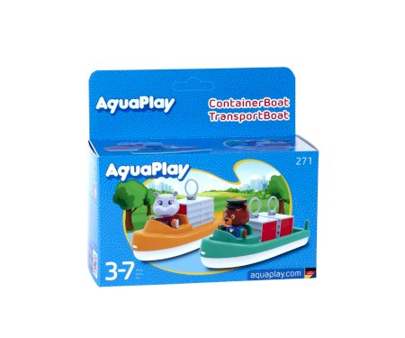 AquaPlay Containerbåd och transportbåd