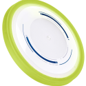 Frisbee, semiprofessionel, 24 cm