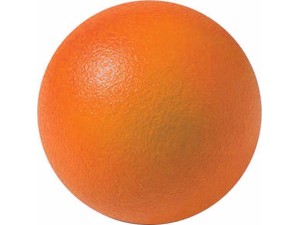 Cog Skumbold med hud 15cm orange