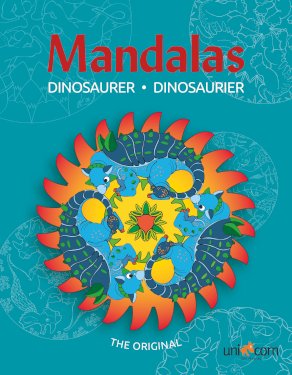 Mandalas med dinosaurer, från 4 år