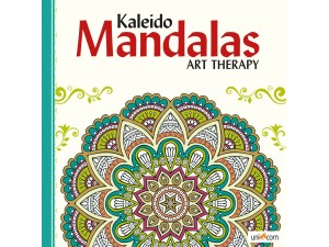 Kaleido Mandalas Art Therapy White