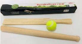 Baseballsæt 2 bat en ball 48cm