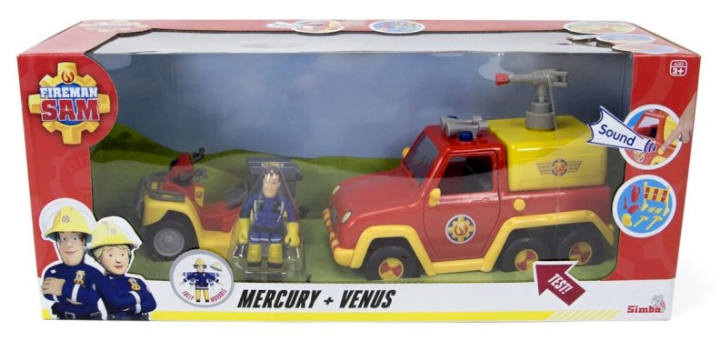 Brandman Sam Mercury och Venus, køretøjer