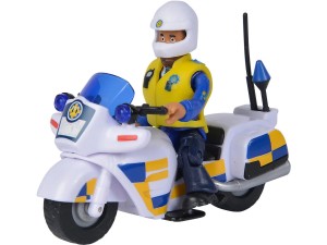 Brandman Sam Politimotorcykel med figur