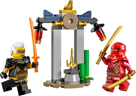 LEGO Ninjago 30650 Kai och Raptons tempelkamp