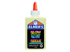 Elmers Glow in the Dark Lim - Blå, 147 ml