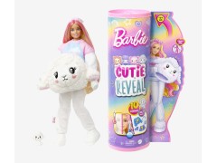 Barbie Cutie Reveal Docka - Plys Lam