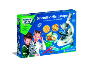 Clementoni, Science anka Play - Mikroskop m/3 objektiver