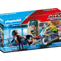 Playmobil City Action, Politimotorcykel: Forfølgelse af pengerøveren
