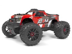 Maverick Atom 1:18 Monster Truck 4WD Vattentät Röd 
