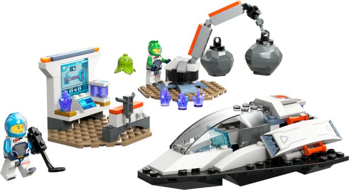 LEGO City 60429 Rumskib och asteroideforskning