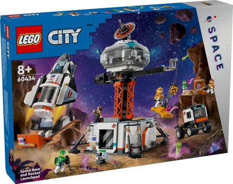 LEGO City 60434 Rumbase och raketaffyringsrampe