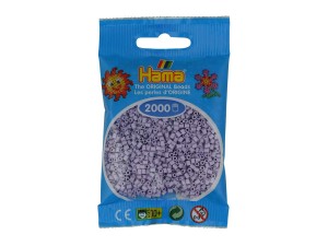 Hama Mini, pärlor, 2.000 stk.,  Ljus lavendel (106) 