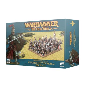 Warhammer, The Old World, Knights of Bretonnia: Knights of the Realm On Foot