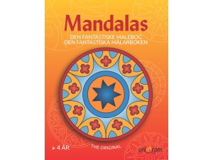 Mandalas Den fantastiske malebog, från 4 år
