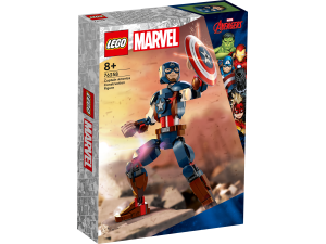 LEGO Super Heroes Marvel 76258 Byg selv-figur af Captain America