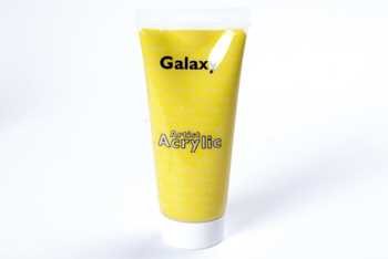 Galaxy Artist Acrylic 200Ml Primary Yellow