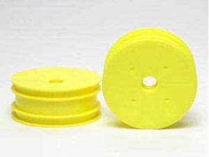 Tamiya Dn-01 F Dish Wheels Fluo Yellow