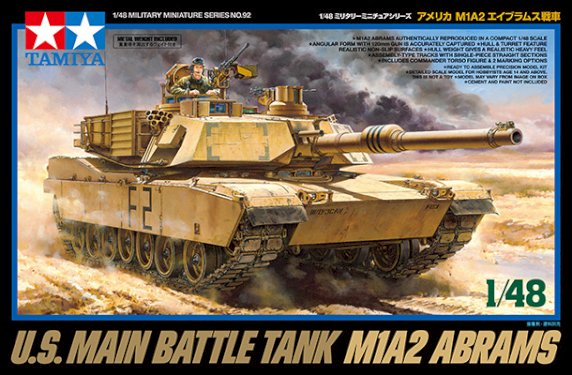 Tamiya M1A2 Abrams 1:48
