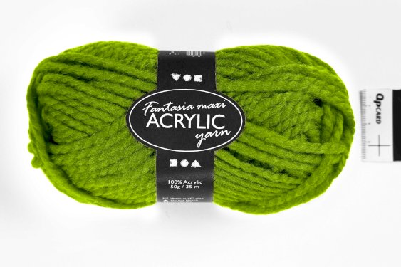 Fantasia Akrylgarn, L: 35 m, grön, Maxi, 50g