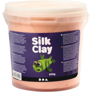 Silk Clay®, Ljus hudfarvet, 650g