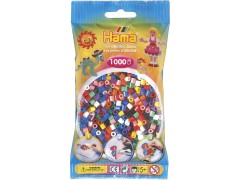 Hama Midi, pärlor, 1.000 stk., mix 00, 10 standardfarver