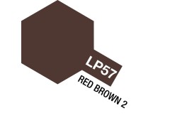 Tamiya Lacquer Paint LP-57 Red Brown 2