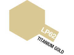 Tamiya Lacquer Paint LP-62 Titanium Gold