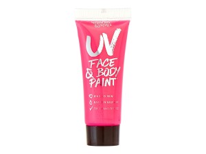 S&S UV ansigt- & Kropsmaling pink 10ml