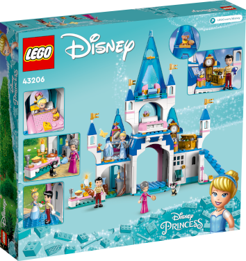 LEGO Disney 43206 Askepot och prinsens slott