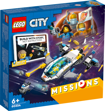 LEGO City 60354 Udforskningsmissioner med Mars-rumfartøjer