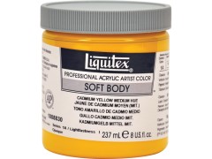 Liquitex Soft Body 237ml Cadmium Yellow Medium Hue 830