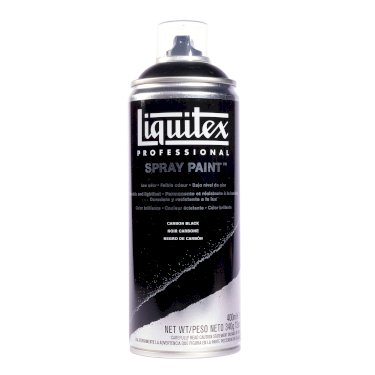 Liquitex Ac Spray 400ml Carbon Black 0337