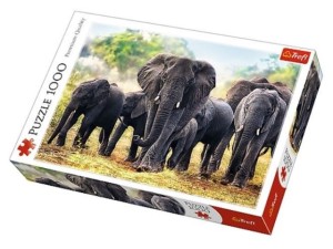 Trefl African elephants 1000 brikker