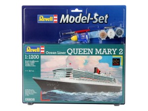 Revell Queen Mary 2 Model Set 1:1200