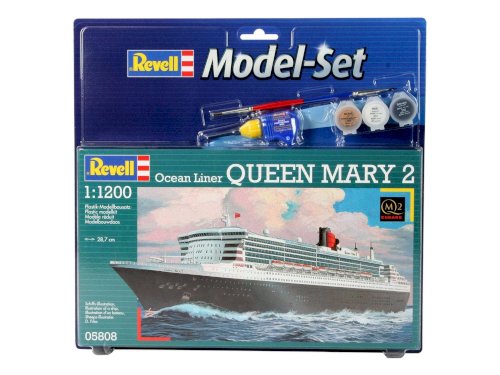 Revell Queen Mary 2 Model Set 1:1200
