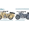 Italeri BMW R75  Motorcycle Whith sidecar 1:9