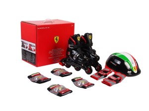 Ferrari Inliners Rullskridskor 29-32 Komplet sett