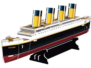 Revell 3D Puzzle, RMS Titanic, 30 delar