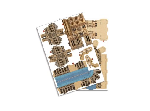 Revell 3D Puzzle, Notre Dame de Paris, 39 delar