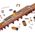 Revell 3D Puzzle, RMS Titanic LED udgaven, 266 delar