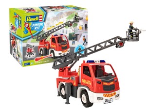 Revell Junior Kit, byg-selv-stigevogn m/ brandman
