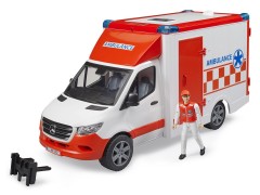 Bruder, Mercedes Sprinter, ambulance m/ fører och lys/ljud