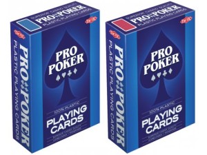 Pro Poker, pokerkort i plast, 1 sett