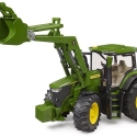 Bruder, John Deere 7R 350, traktor m/ frontlastare
