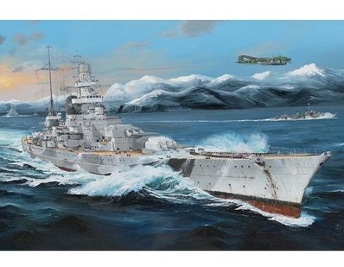 Trumpeter, German Scharnhorst Battleship, 1:200