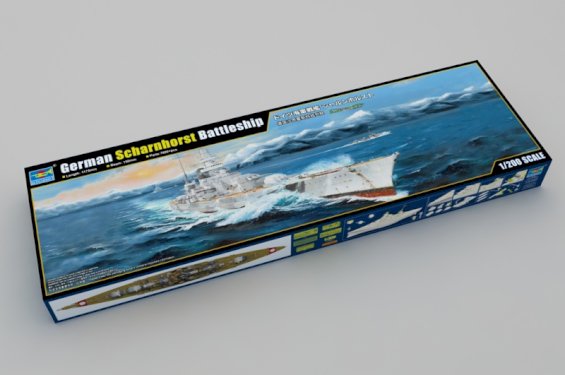 Trumpeter, German Scharnhorst Battleship, 1:200