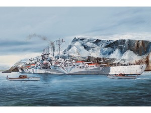 Trumpeter, German Tirpitz Battleship, 1:350
