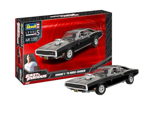 Revell, Fast & Furious - Dominics 1970 Dodge Charger, 1:25