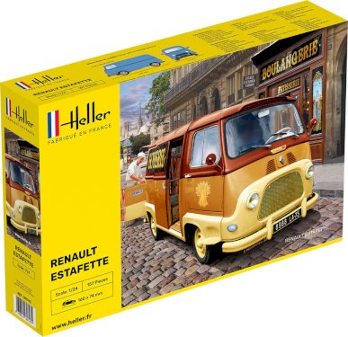 Heller, Renault Estafette New Mould, 1:24